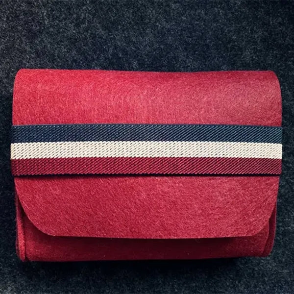 Mini Felt Pouch Power Bank Storage Bag