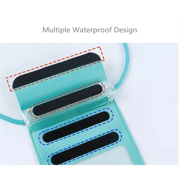 Travel Waterproof Cell Phone Pouch Dry Bag For Swimming