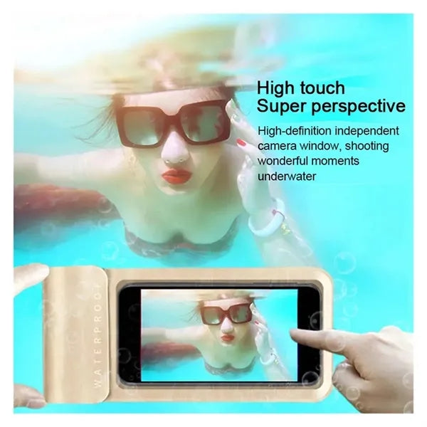 Travel Waterproof Cell Phone Pouch Dry Bag For Swimming
