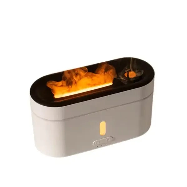 Electric Mini Aromatherapy Flame Oil Diffuser Humidifier