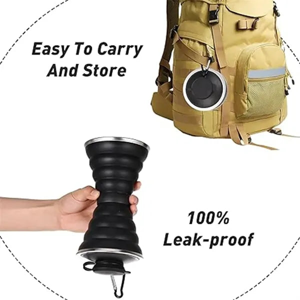 Foldable Silicone Water Bottle