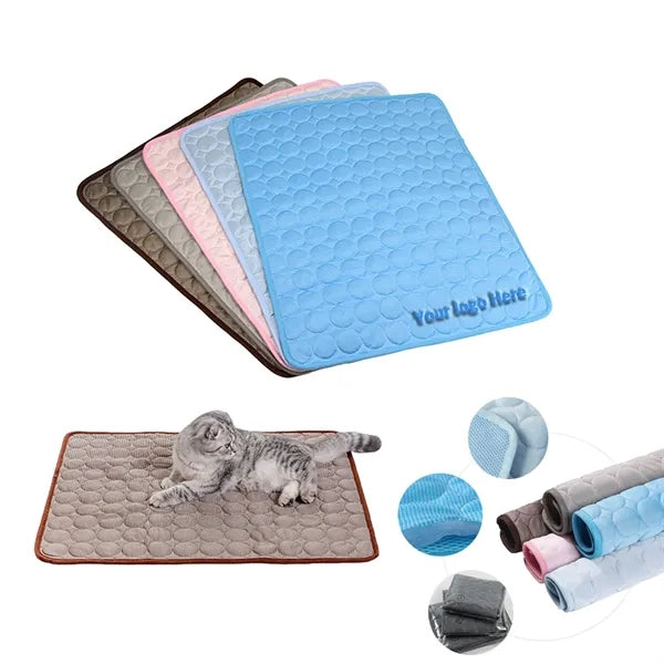 Costom Pet Cooling Mat Available For Dogs And Cats