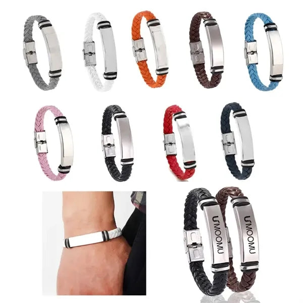 Braided Leather Bracelet