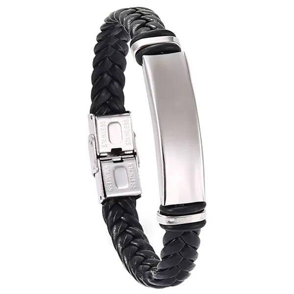 Braided Leather Bracelet