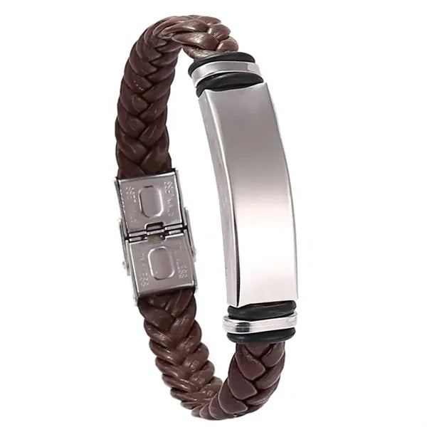 Braided Leather Bracelet