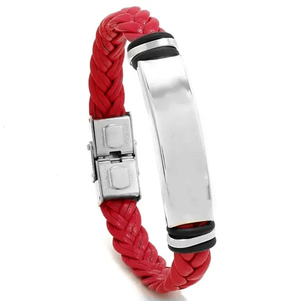 Braided Leather Bracelet
