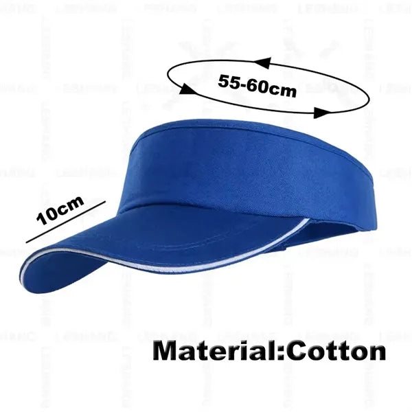 Summer Sun Hat UV Protection Sports Tennis Outdoor Visor Cap