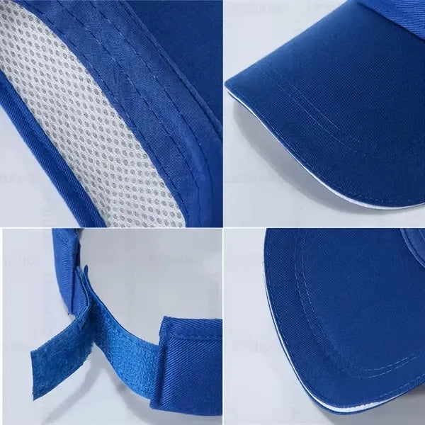 Outdoor Tennis Running Hat Women Mens Sun Visor Cap