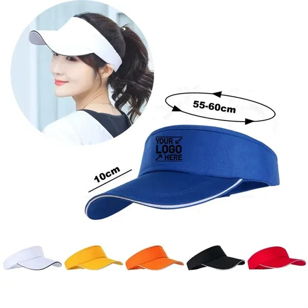 Summer Sun Hat UV Protection Sports Tennis Outdoor Visor Cap