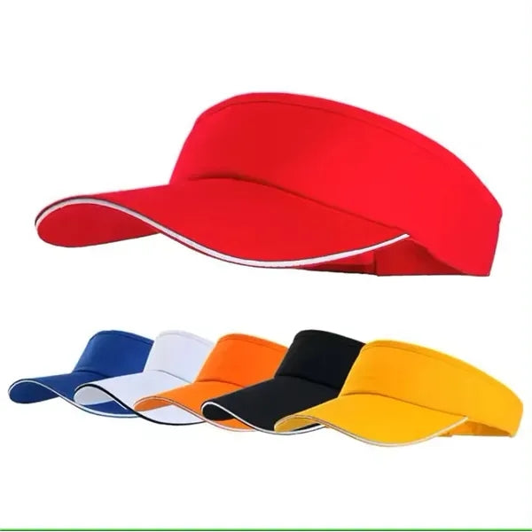 Outdoor Tennis Running Hat Women Mens Sun Visor Cap