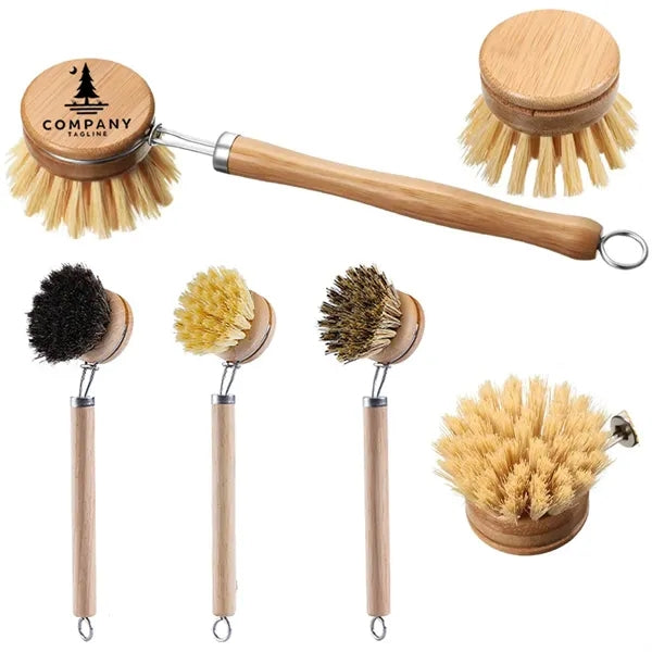 Bamboo Scrub Cleaning Brush