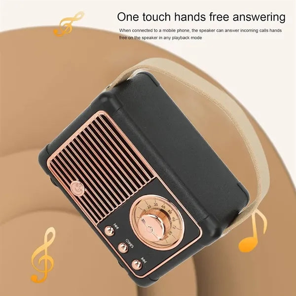 Old Fashion Style Bluetooth Speaker