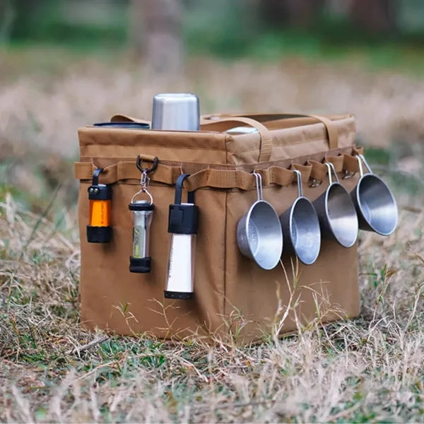 Tool Tote Bag Camp Cooking BBQ Outdoor Picnic Organizer