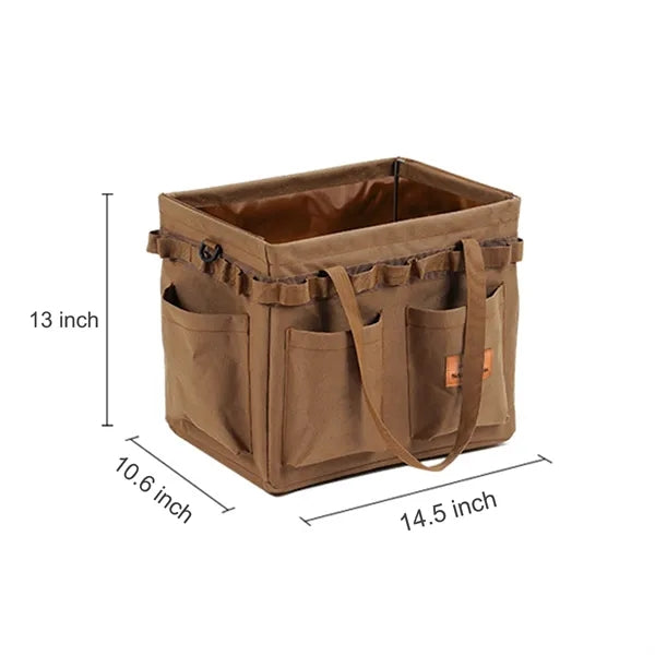 Tool Tote Bag Camp Cooking BBQ Outdoor Picnic Organizer