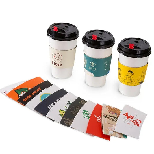 Coffee Paper Cup Sleeves