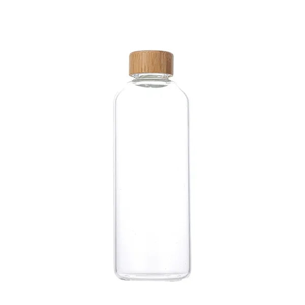 22 Oz. Outdoor Portable Water Bottle w/Bamboo Lid