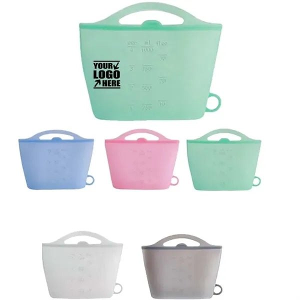 Food grade silicone fresh-keeping bag