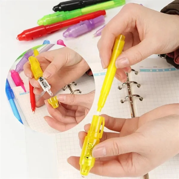 Invisible Spy Ink With Uv Pen Light