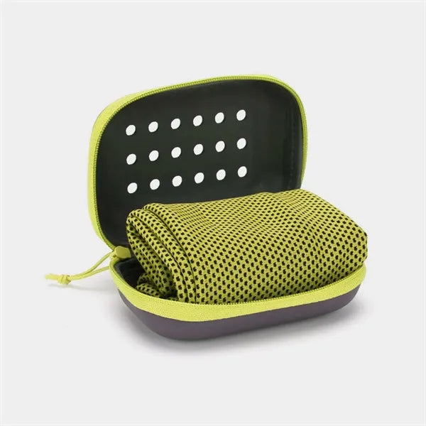 Breathable Cooling Towel with EVA Box