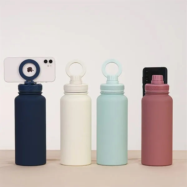 Insulated Water Bottle With Holder Magsafe Compatible