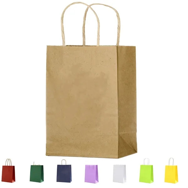 Colorful Paper Bag With Handle