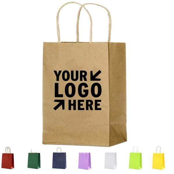 Colorful Paper Bag With Handle