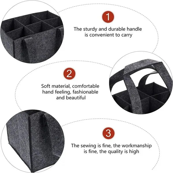 Wine Storage Tote Bag