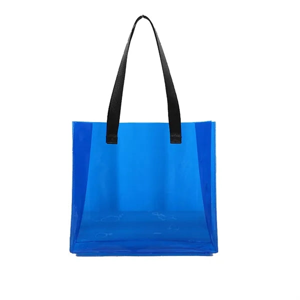 Colorful Clear PVC Tote Bag