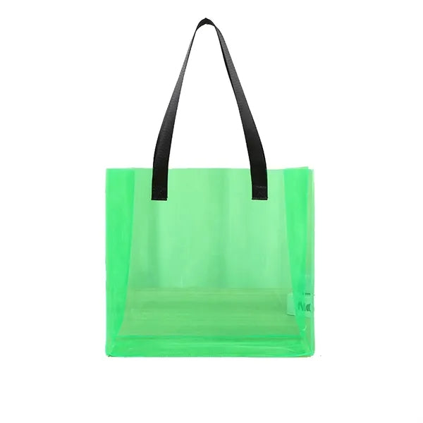 Colorful Clear PVC Tote Bag