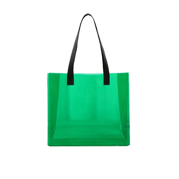 Colorful Clear PVC Tote Bag
