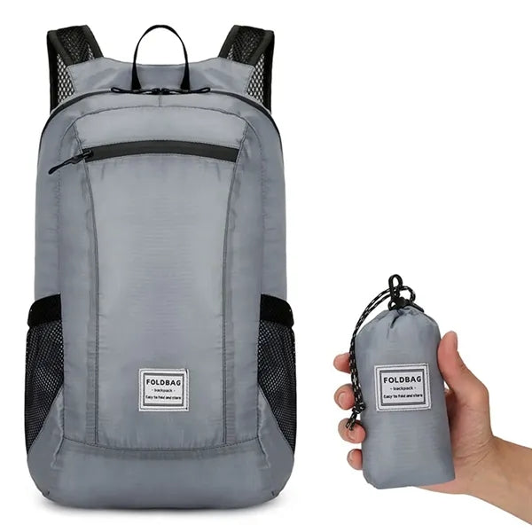 Waterproof Folding Duffle Backpack with Mesh Pouch