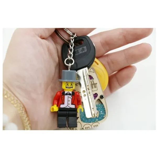 Lego Minifigure Keychain