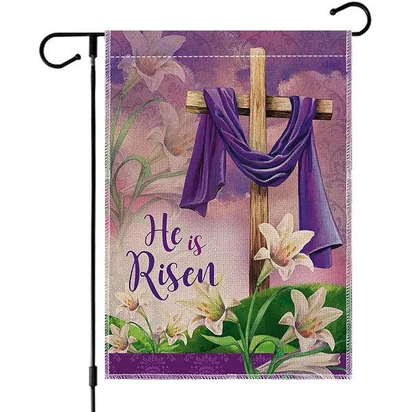 12" x 18" Full Color Double Sided Sublimated Garden Flag12"