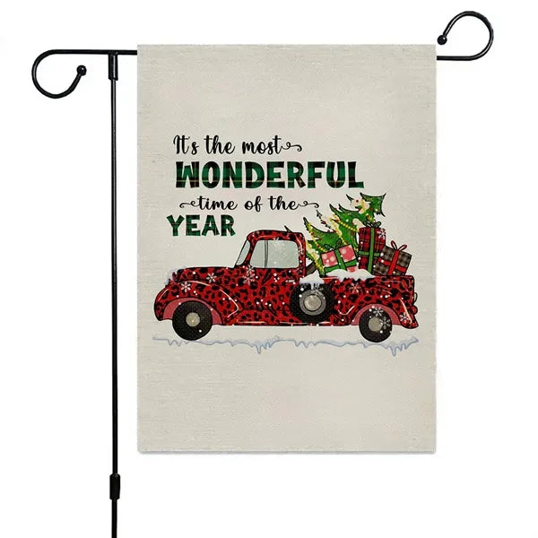 12" x 18" Full Color Double Sided Sublimated Garden Flag12"