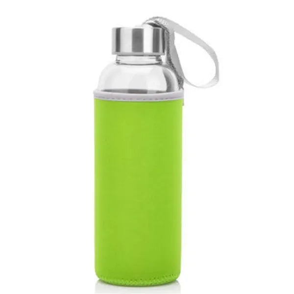 18 Oz. Glass Bottle with Sleeve