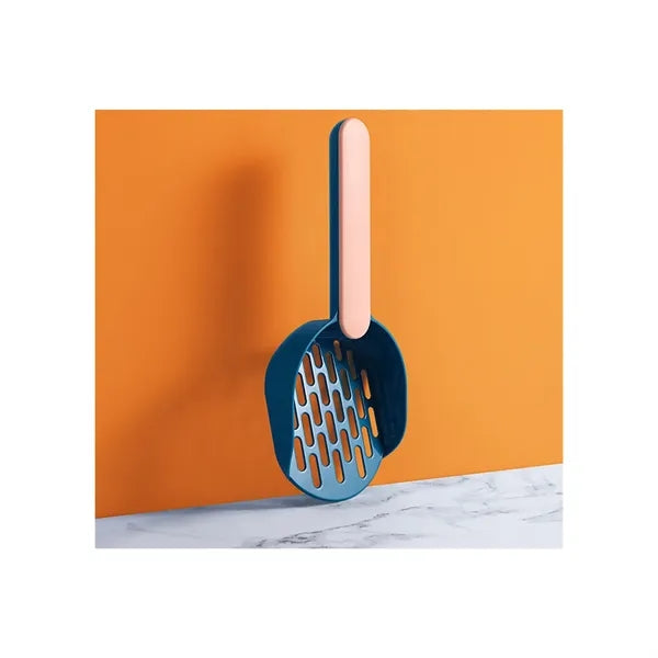 Pet Cat Litter Shovel W/Base