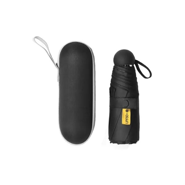 Anti-UV Mini Compact Travel Umbrella with Case
