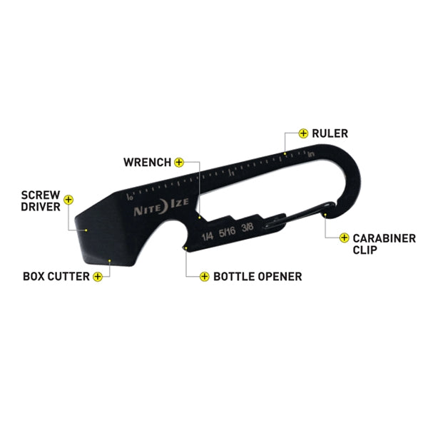 Nite Ize DoohicKey Carabiner Multi-Tool