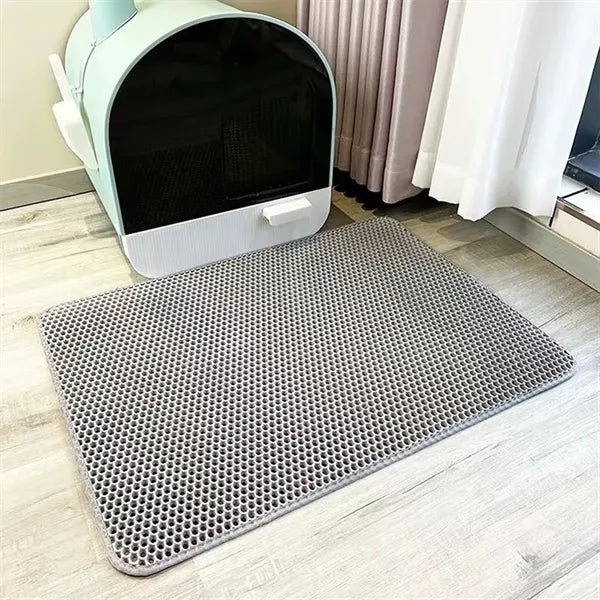 Waterproof Double-Lyer EVA Cat Litter Mat