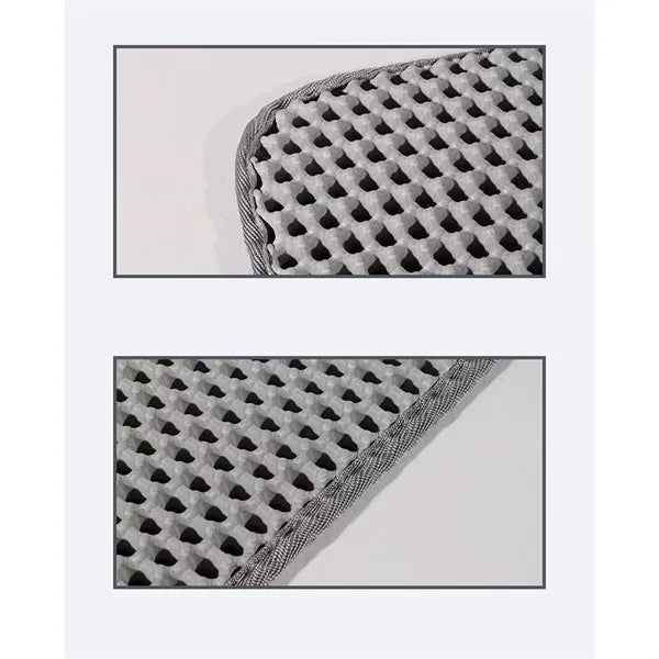 Waterproof Double-Lyer EVA Cat Litter Mat