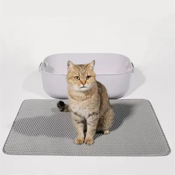 Waterproof Double-Lyer EVA Cat Litter Mat