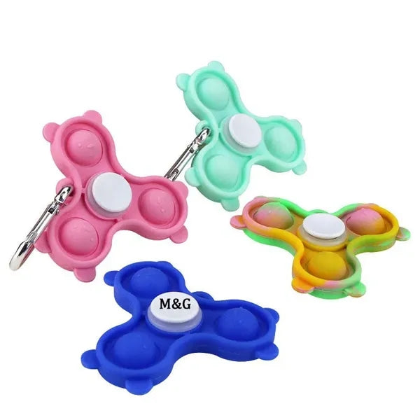 Fidget Sensory Toy Finger Spinner Keychain