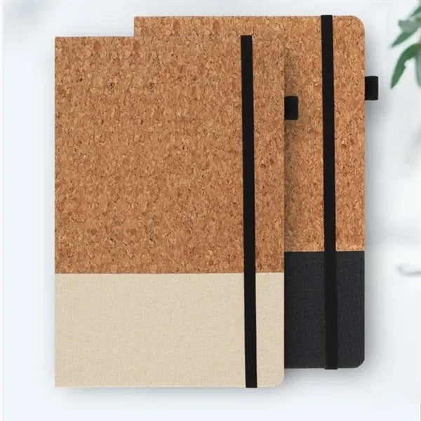 Cork Journal Book Notebooks with Pen