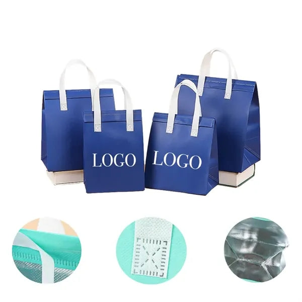 Non-Woven Insulated Lunch Take Away Cooler Thermal Bag