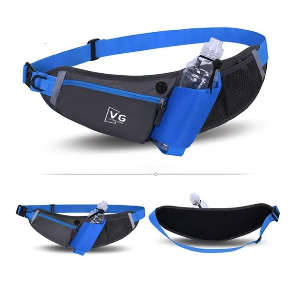 Running Belt with Water Bottle Holder