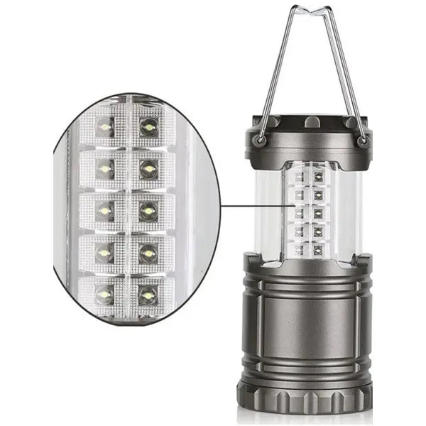 COB Pop-Up Camping Lantern-Style Flashlight