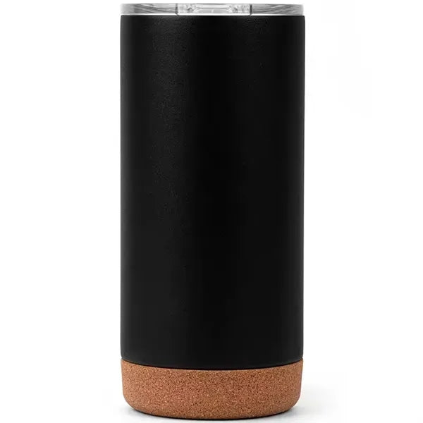16oz Insulated Travel Tumbler with Cork Bottom
