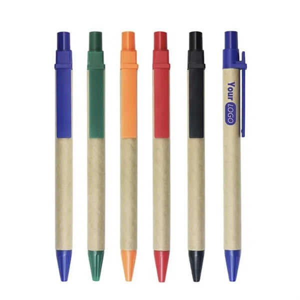 ABS environmental-friendly kraft paper tube pen