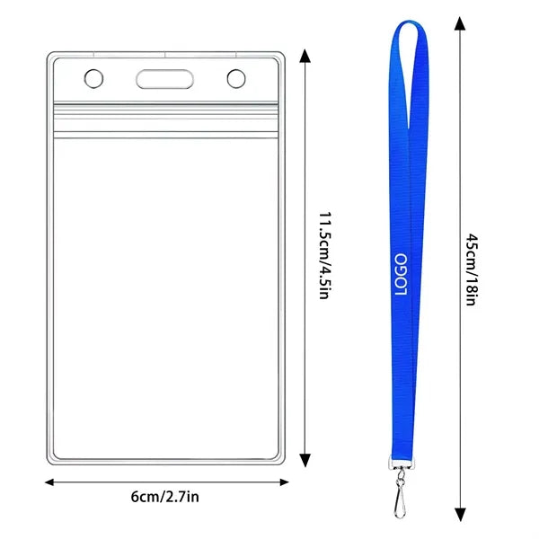 Durable Lanyard With ID Card Holder