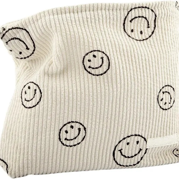 Cute Smiley Face Makeup Bag